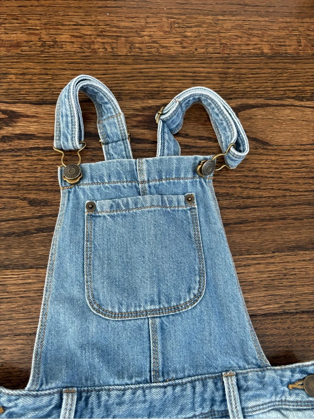 Gymboree Overalls size 7 Light Blue Denim Shorts for Kids